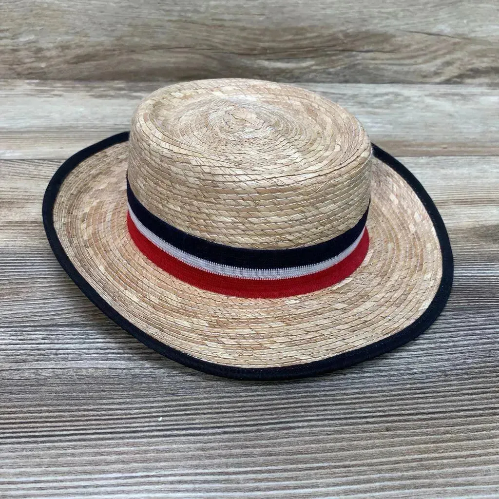 Straw Boater Hat