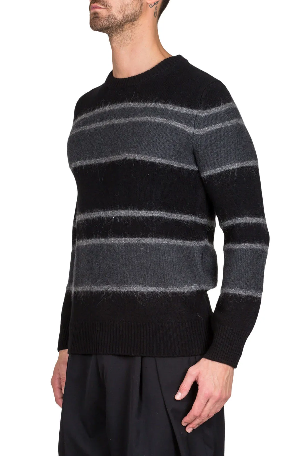 Striped Crew Neck Jumper