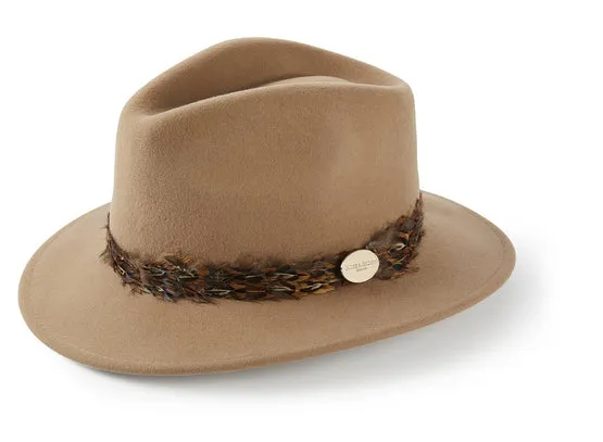 Suffolk Fedora (Bronze Wrap) - Camel