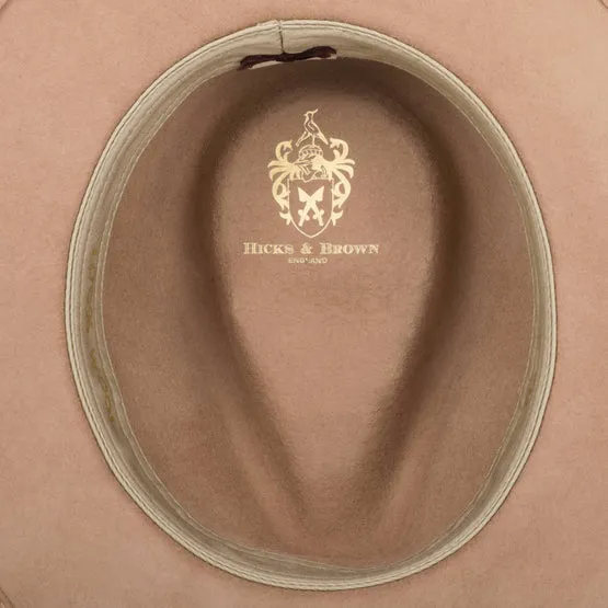 Suffolk Fedora (Bronze Wrap) - Camel