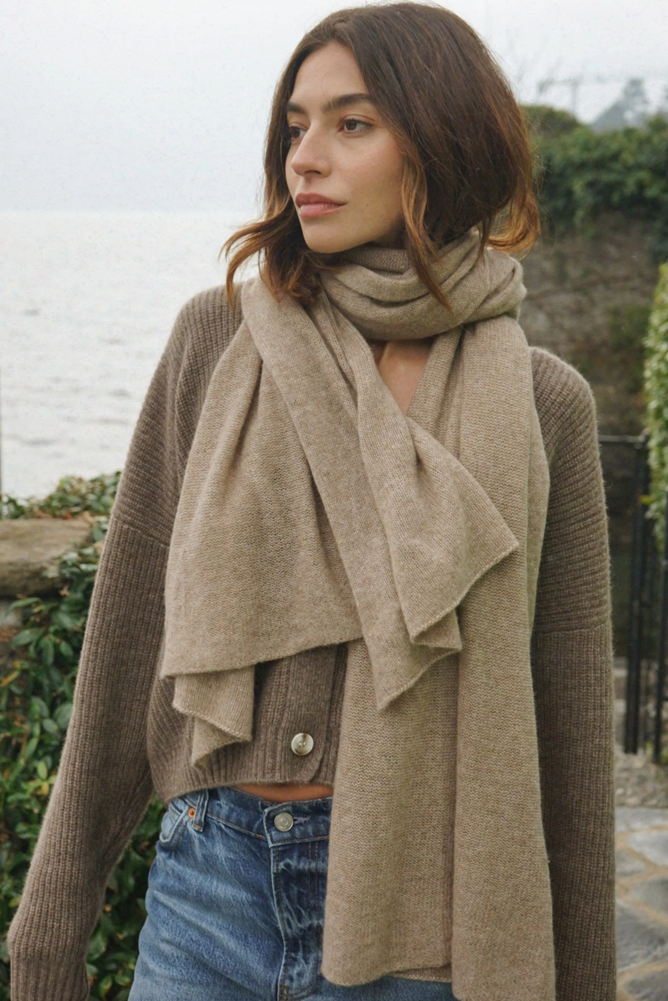 The Mathilda Cashmere Scarf // Rye