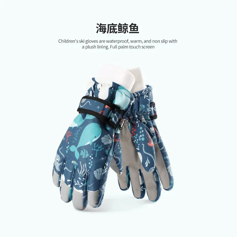 VOLOKER Kids Cartoon Gloves