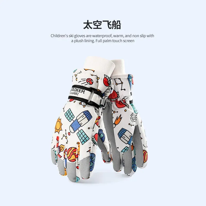 VOLOKER Kids Cartoon Gloves