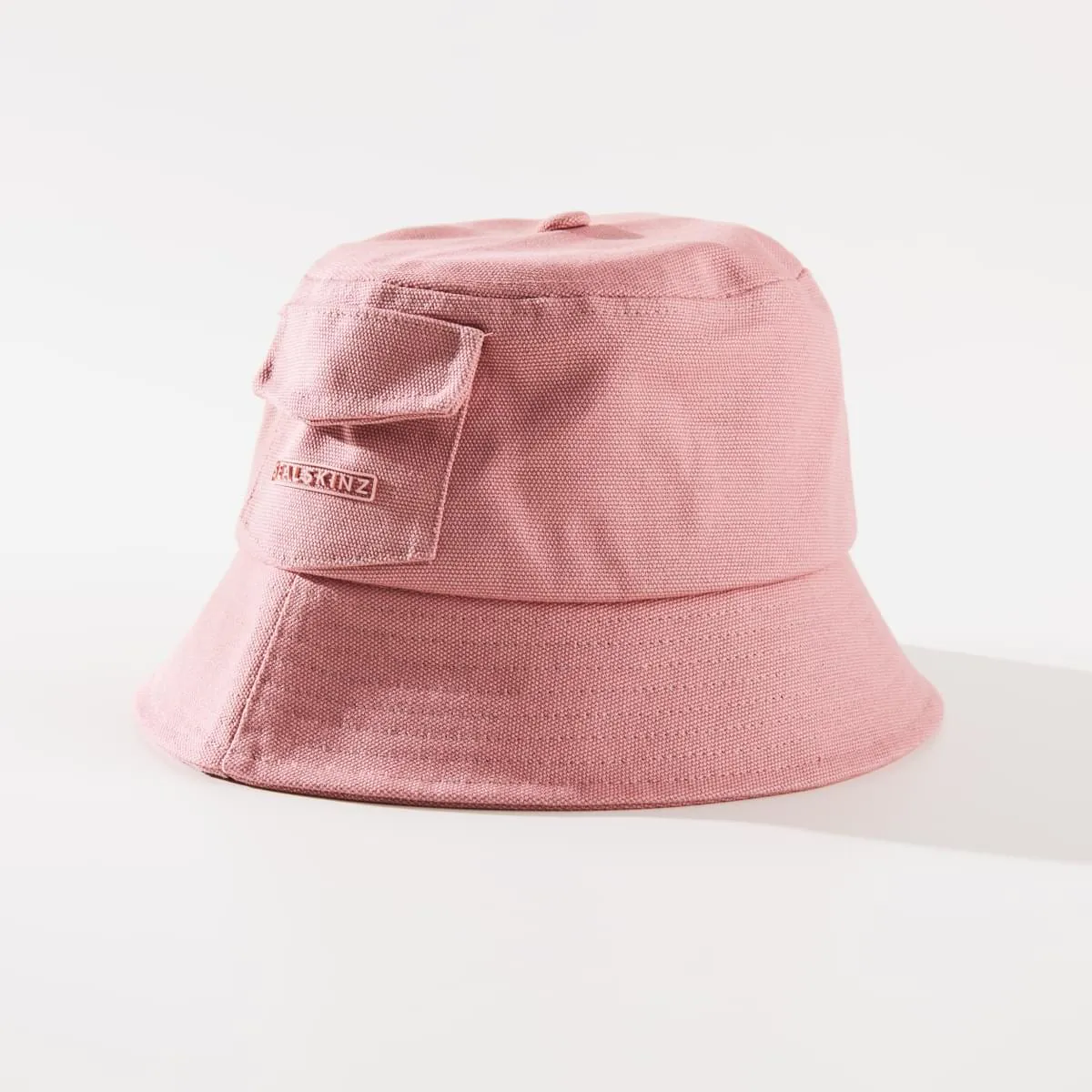 Waterproof Canvas Patch Pocket Bucket Hat